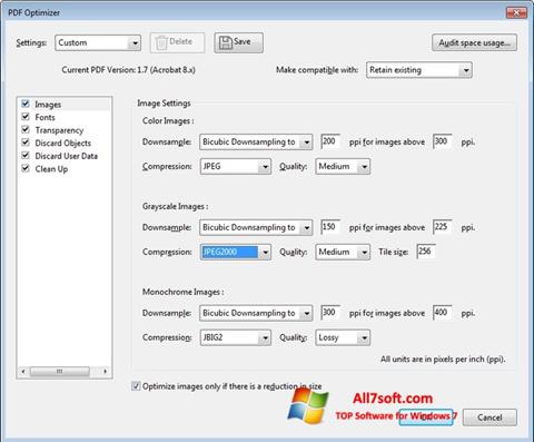 Скріншот Adobe Acrobat Pro DC для Windows 7