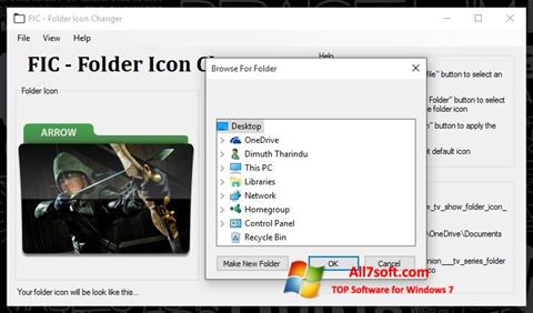 Скріншот Icon Changer для Windows 7