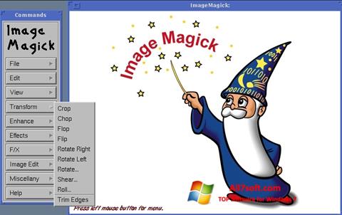 Скріншот ImageMagick для Windows 7
