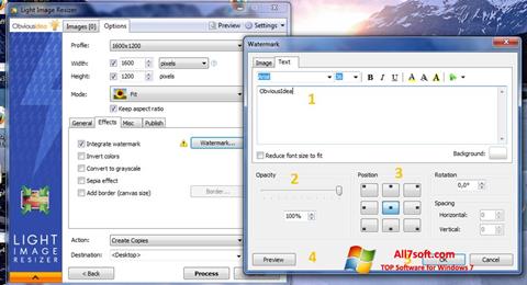 Скріншот Light Image Resizer для Windows 7