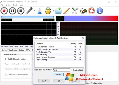 Скріншот Absolute Sound Recorder для Windows 7