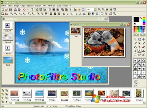 Скріншот PhotoFiltre для Windows 7