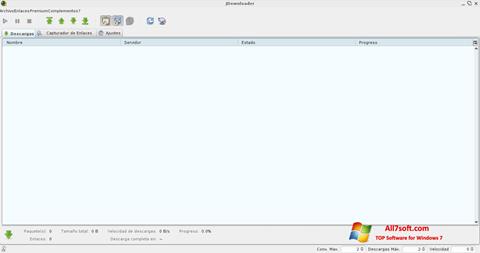 Скріншот JDownloader для Windows 7