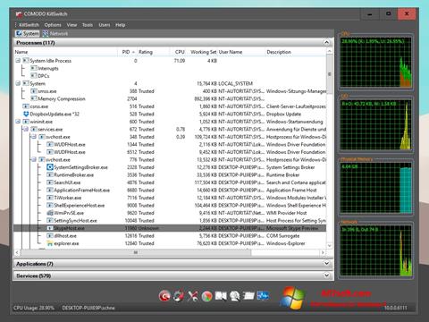 Скріншот Comodo Cleaning Essentials для Windows 7