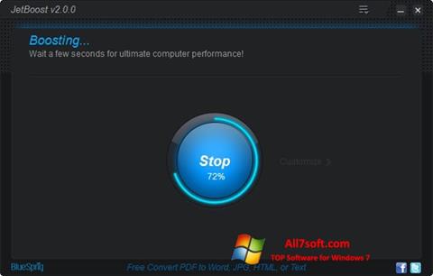 Скріншот JetBoost для Windows 7