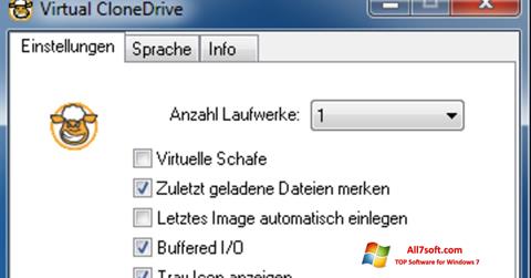 Скріншот Virtual CloneDrive для Windows 7