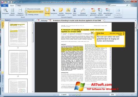Скріншот Nitro PDF Reader для Windows 7