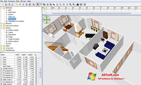 Скріншот FloorPlan 3D для Windows 7