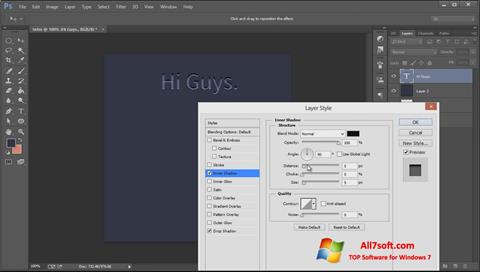 Скріншот Adobe Photoshop CC для Windows 7