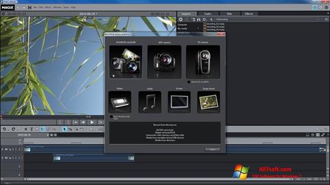 Скріншот MAGIX Movie Edit Pro для Windows 7