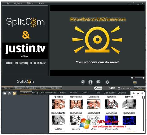 Скріншот SplitCam для Windows 7