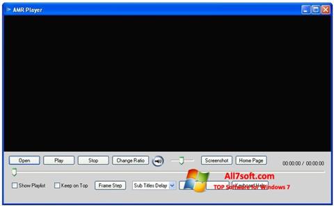 Скріншот AMR Player для Windows 7