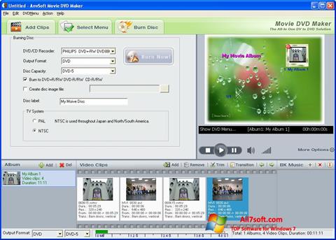 Скріншот DVD Maker для Windows 7