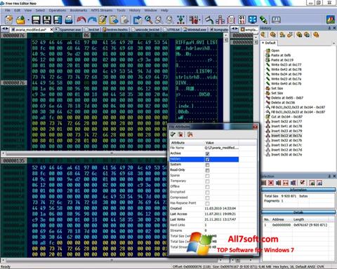 Скріншот Hex Editor Neo для Windows 7