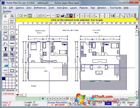Скріншот Home Plan Pro для Windows 7