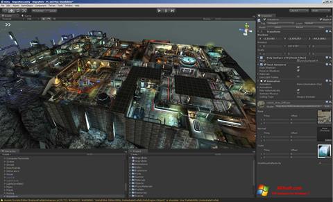 Скріншот Unity 3D для Windows 7
