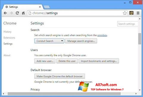 Скріншот Chrome Cleanup Tool для Windows 7