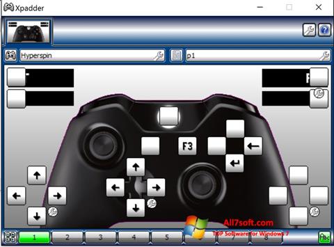 Скріншот Xpadder для Windows 7