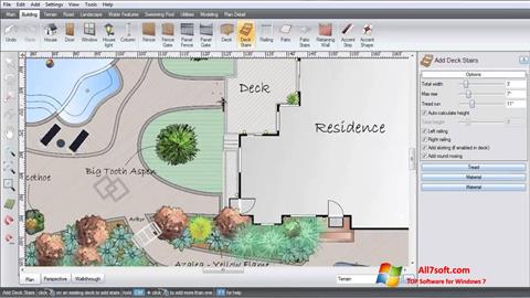 Скріншот Realtime Landscaping Architect для Windows 7