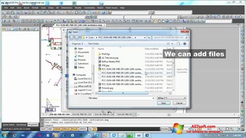 Скріншот nanoCAD для Windows 7