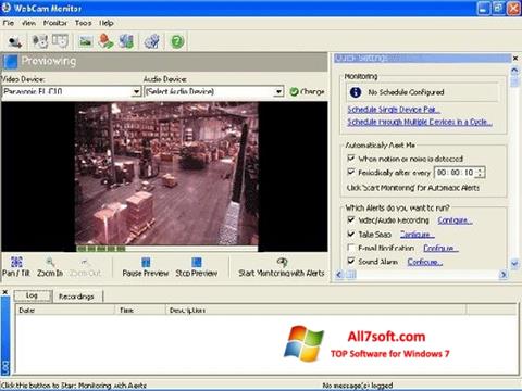 Скріншот WebCam Monitor для Windows 7