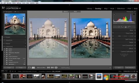 Скріншот Adobe Photoshop Lightroom для Windows 7