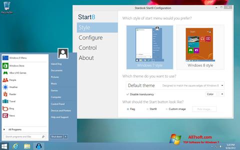 Скріншот Start8 для Windows 7