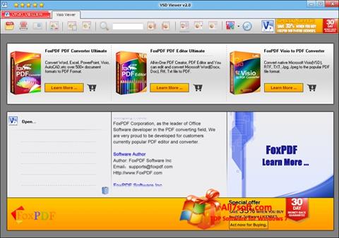 Скріншот VSD Viewer для Windows 7