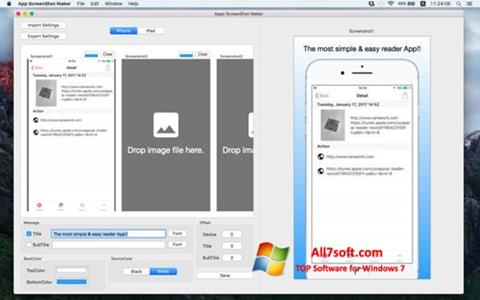 Скріншот ScreenshotMaker для Windows 7
