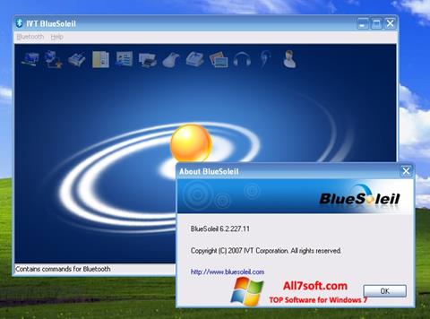 Скріншот BlueSoleil для Windows 7