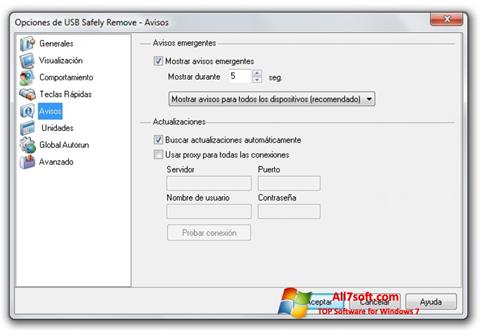 Скріншот USB Safely Remove для Windows 7