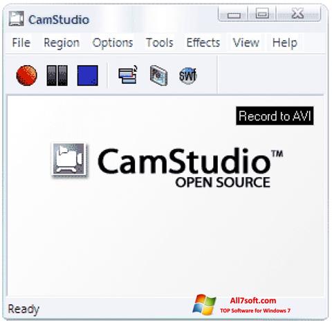 Скріншот CamStudio для Windows 7