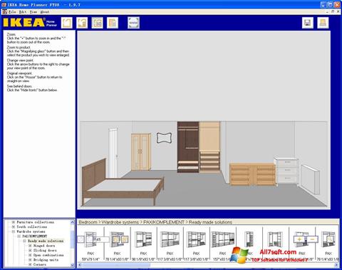 Скріншот IKEA Home Planner для Windows 7