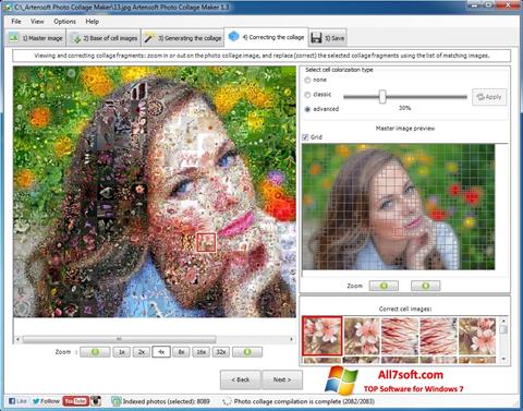 Скріншот Photo Collage Maker для Windows 7