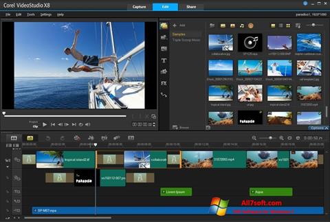 Скріншот Corel VideoStudio для Windows 7