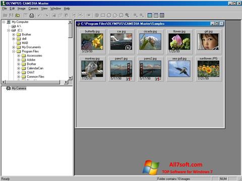 Скріншот Olympus Master для Windows 7