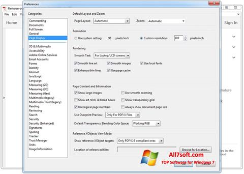 Скріншот Adobe Acrobat для Windows 7