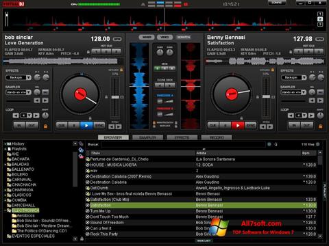 Скріншот Virtual DJ Pro для Windows 7