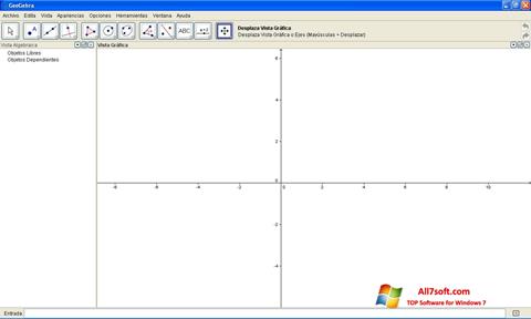 Скріншот GeoGebra для Windows 7
