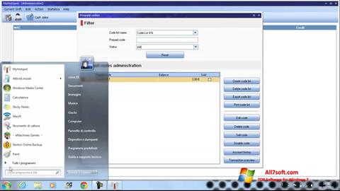 Скріншот MyHotspot для Windows 7