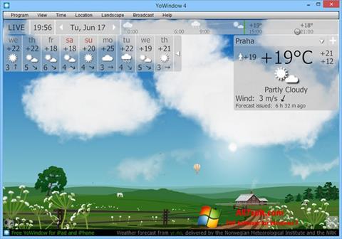 Скріншот YoWindow для Windows 7
