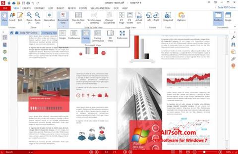 Скріншот Soda PDF для Windows 7