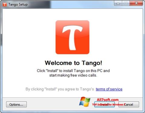 Скріншот Tango для Windows 7