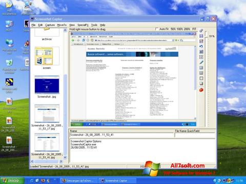 Скріншот Screenshot Captor для Windows 7