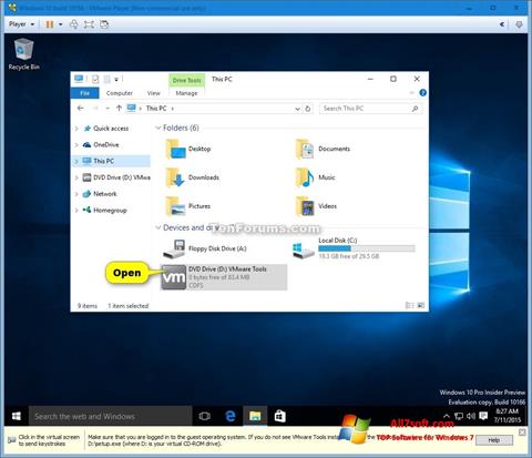 Скріншот Virtual CD для Windows 7