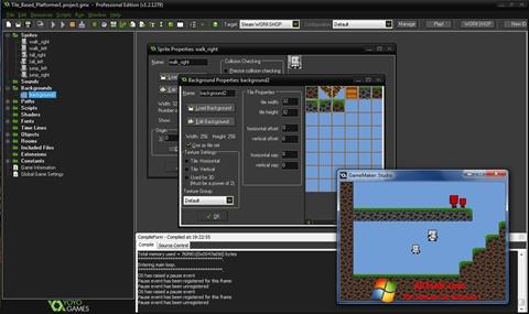 Скріншот GameMaker: Studio для Windows 7