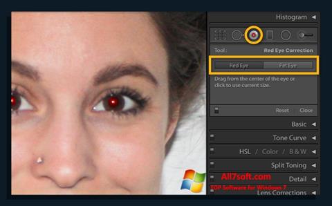 Скріншот Red Eye Remover для Windows 7