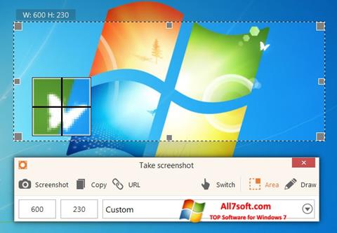 Скріншот ScreenShot для Windows 7