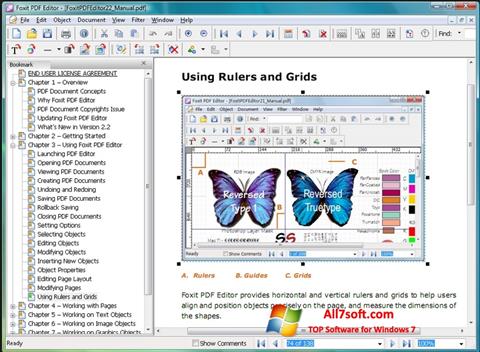 Скріншот Foxit Advanced PDF Editor для Windows 7