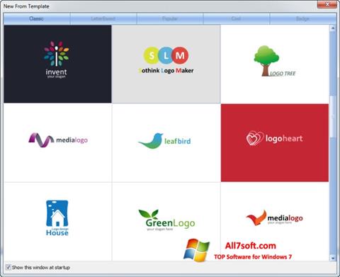 Скріншот Sothink Logo Maker для Windows 7